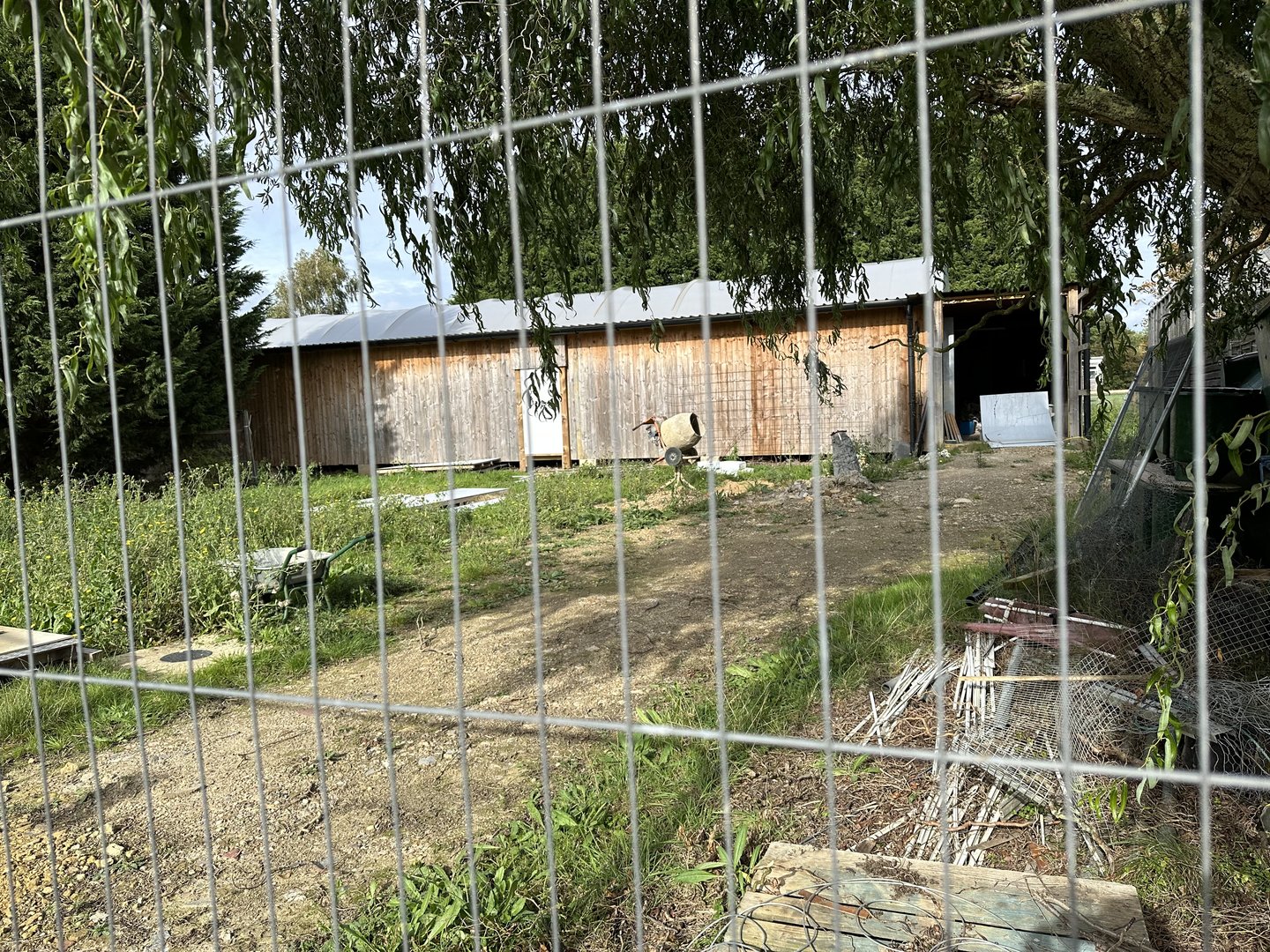 Construction at Hamerton Zoo Park (October 2023)