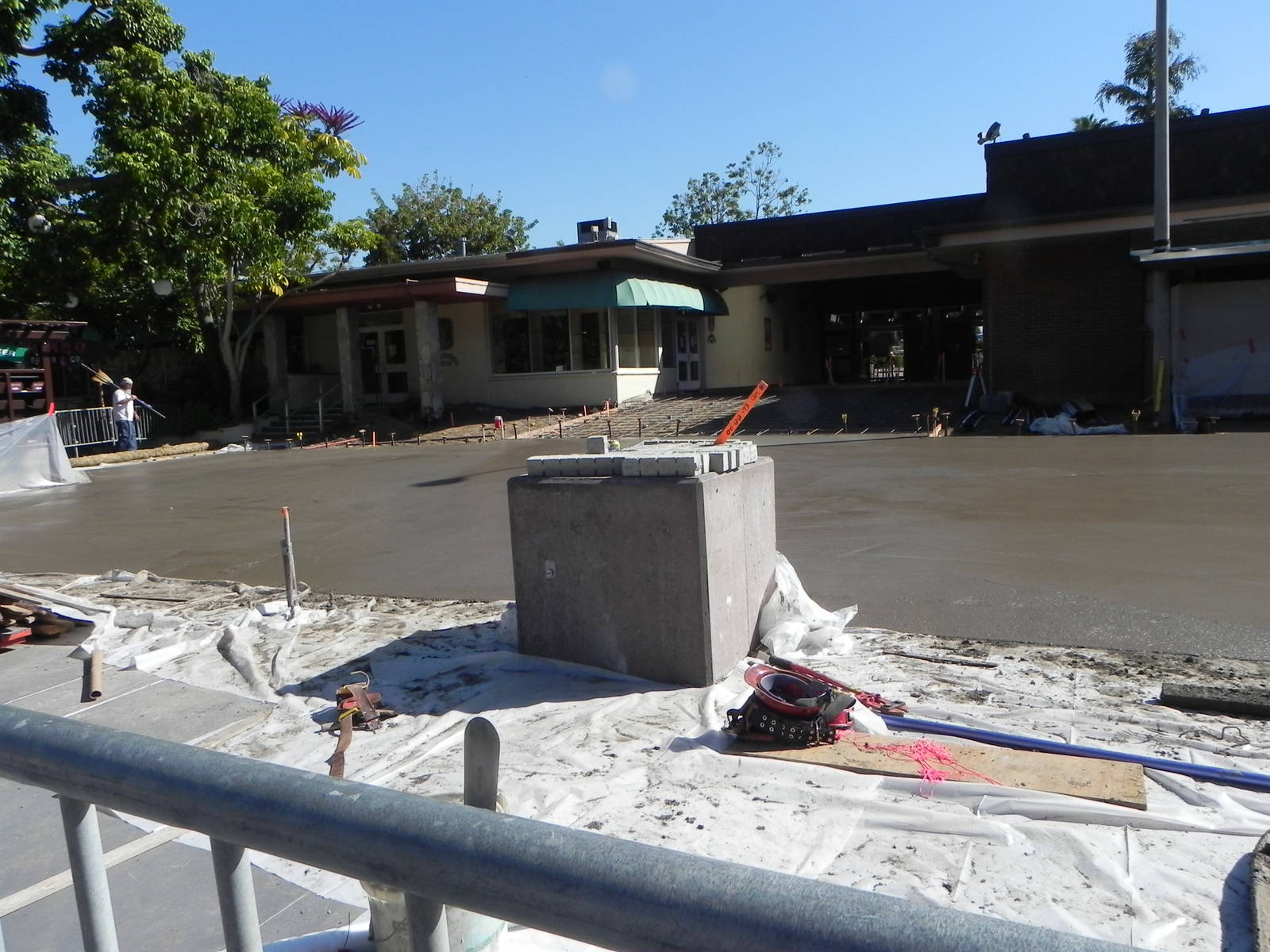 Construction at the zoo