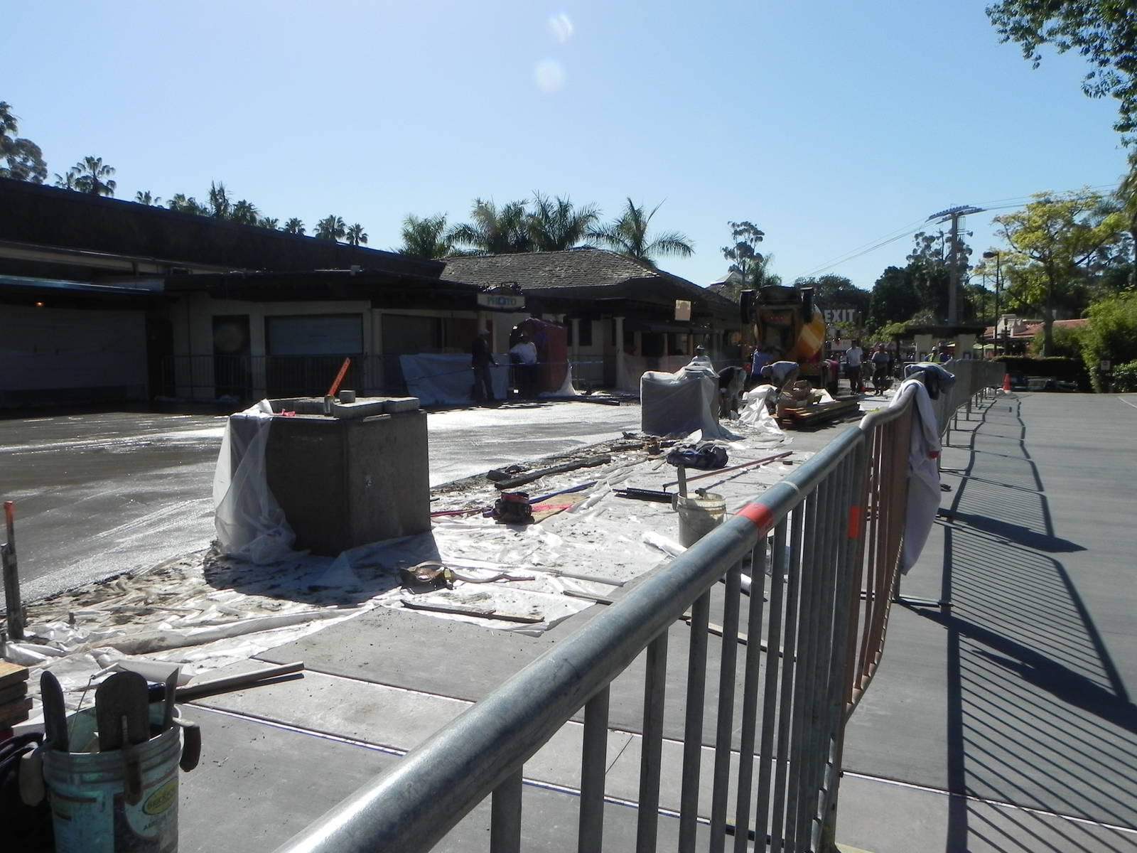 Construction at the zoo