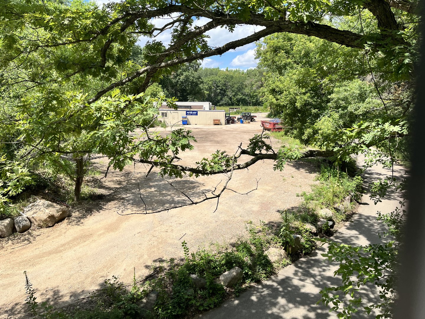 Construction(?) from the Treetop Trail