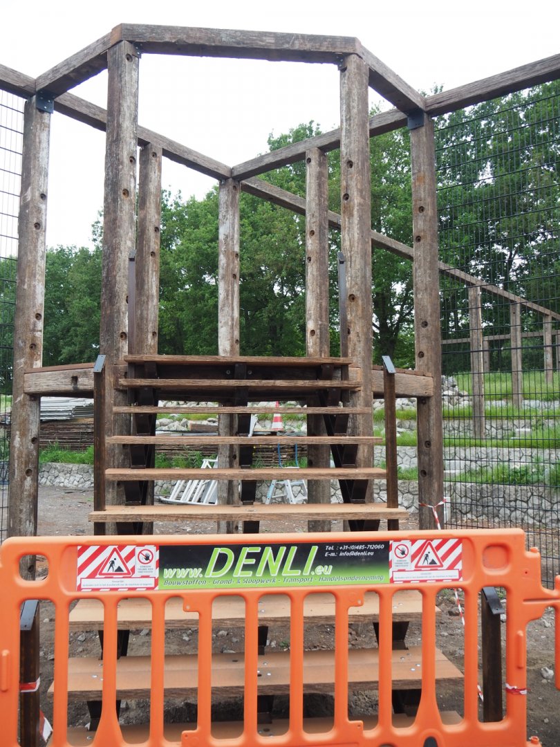 Construction of future mountain area - Future viewing area, 2022-05-17