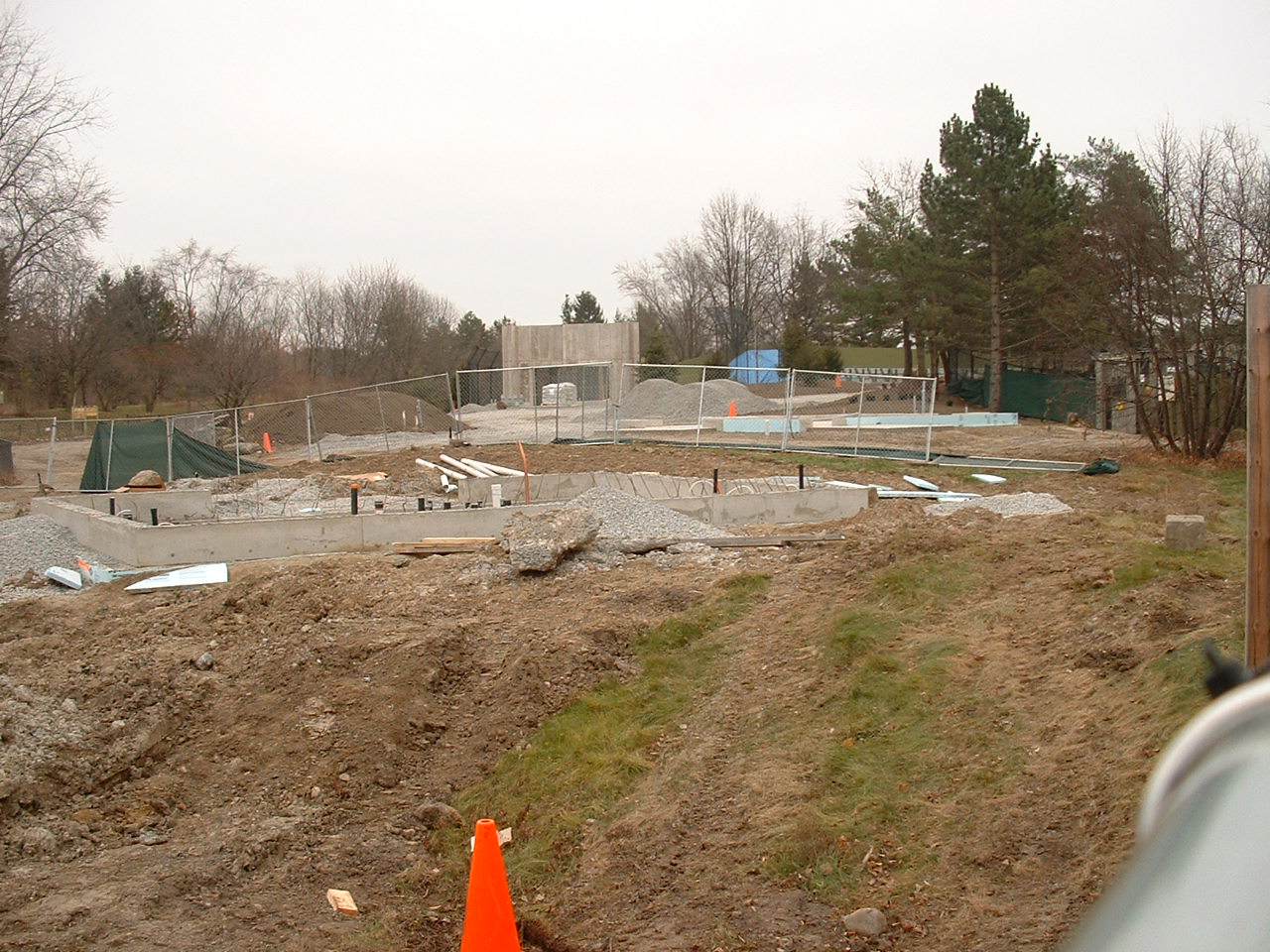 Construction of Giant Panda Enclosures - Nov 2012