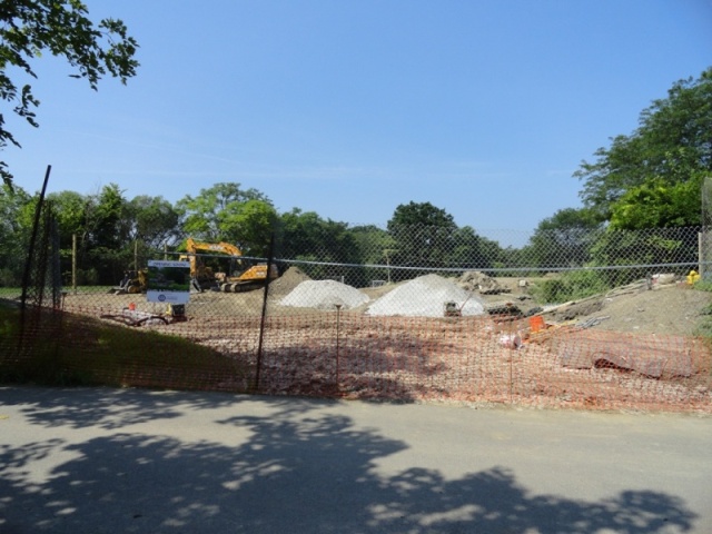 Construction of Giraffe and Zebra Overlooks
