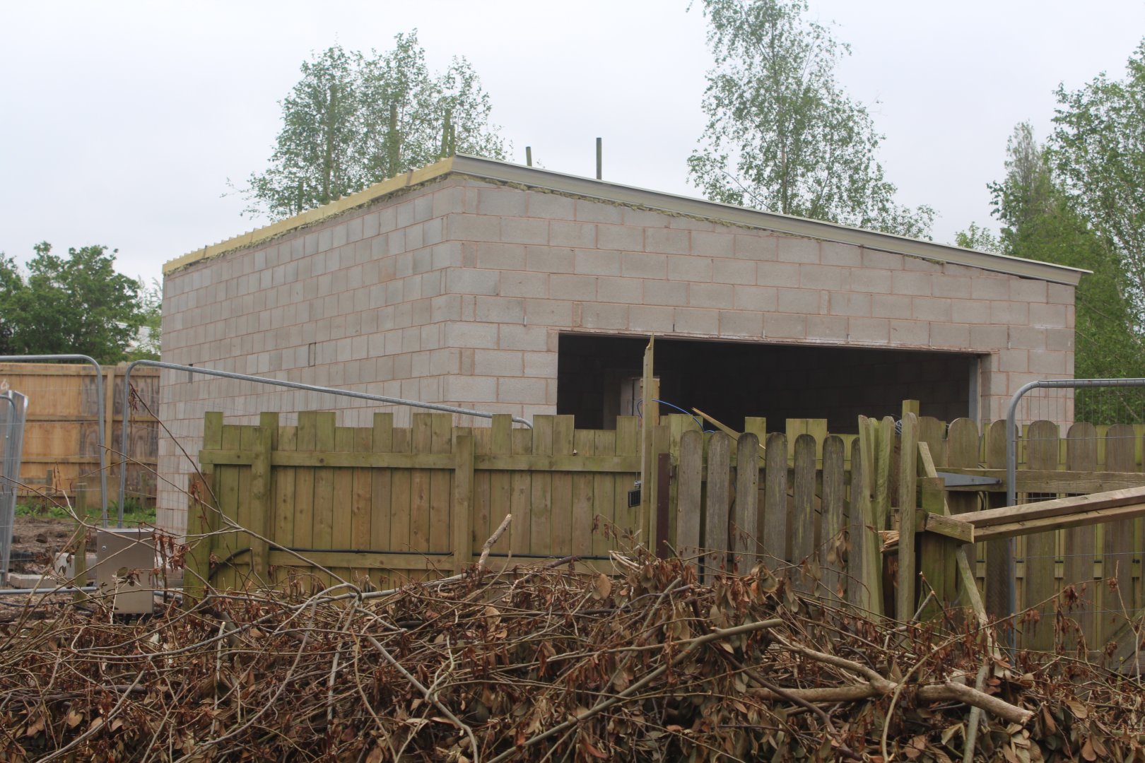 Construction of Meerkat House Chester Zoo 6 May 2024