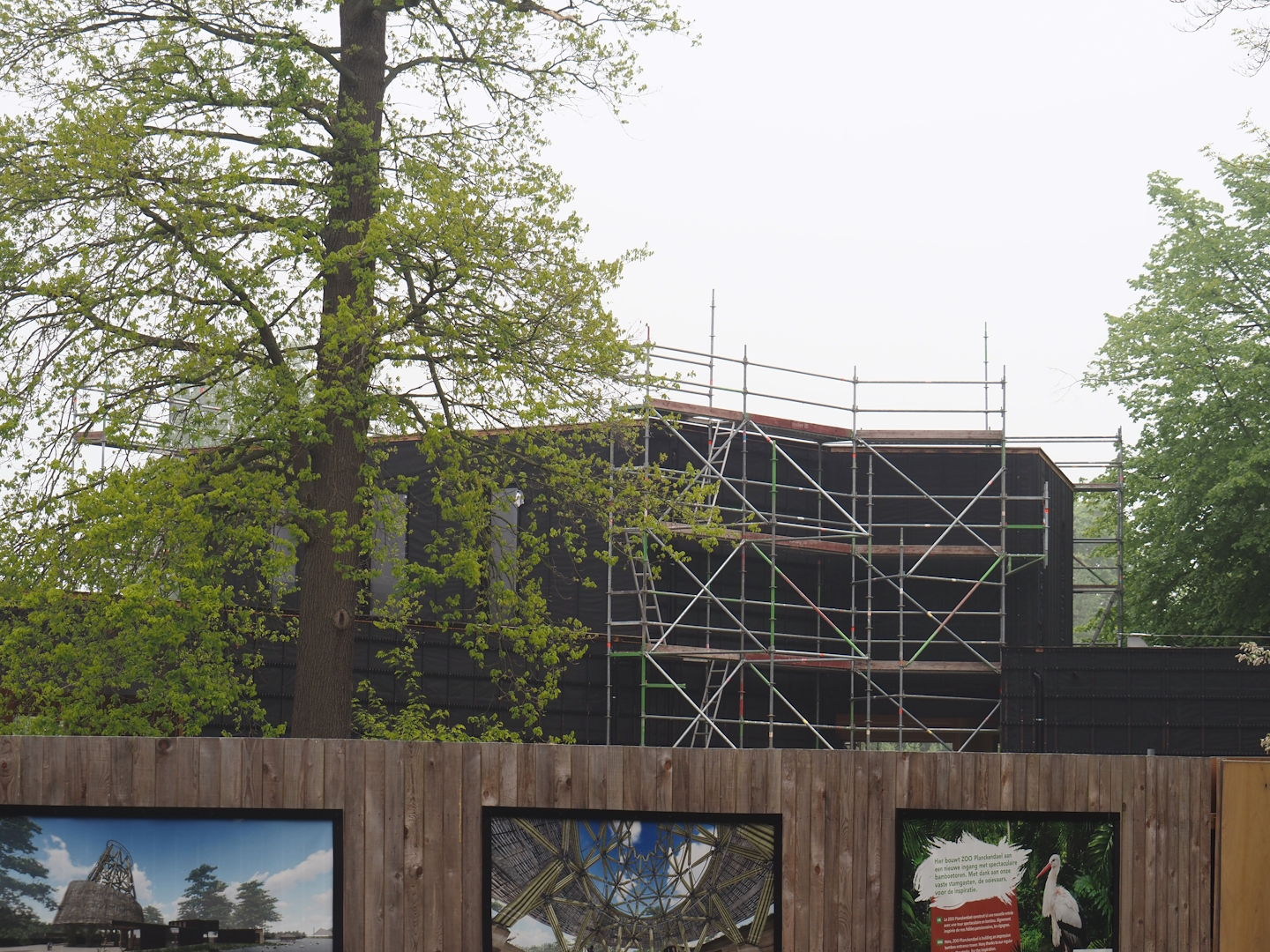 Construction of new entrance, 2025-04-26