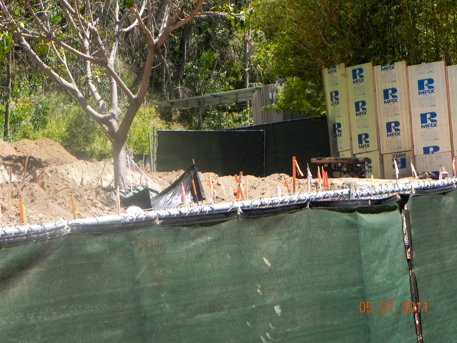 Construction of Panda Trek 5/27 to 6/10 2011