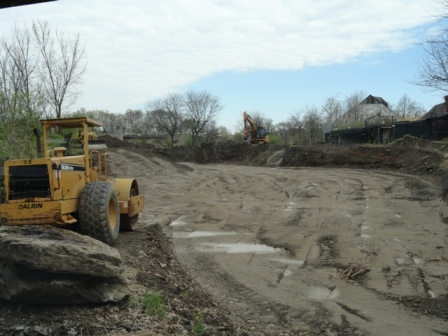 Construction of the Cheetah Exhibit