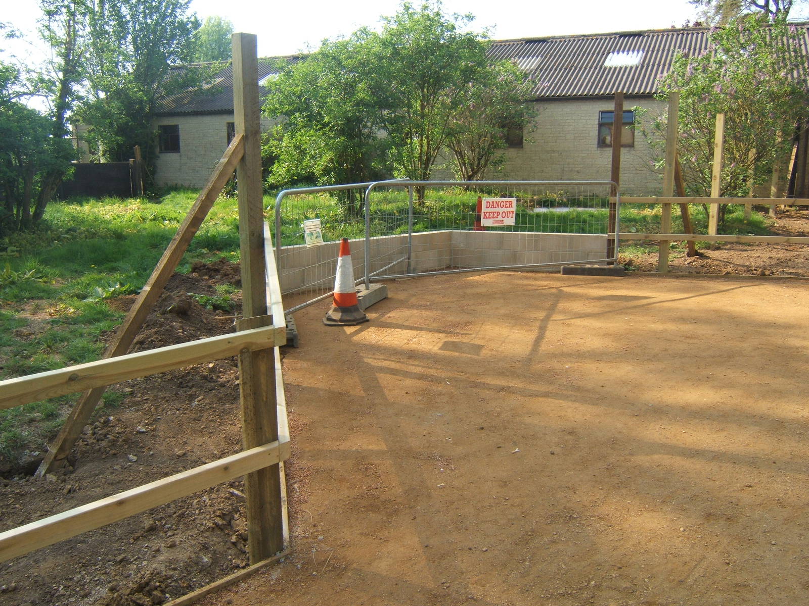 Construction of the Giant Anteater extension work