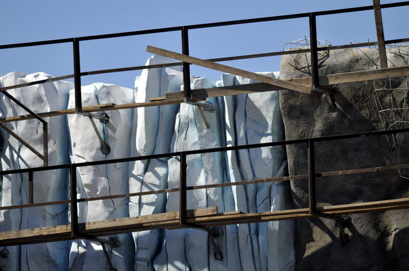 Construction of the new Eismeer at Hamburg
