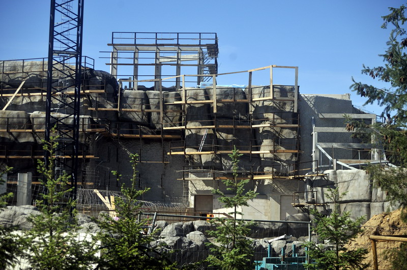 Construction of the new Eismeer at Hamburg