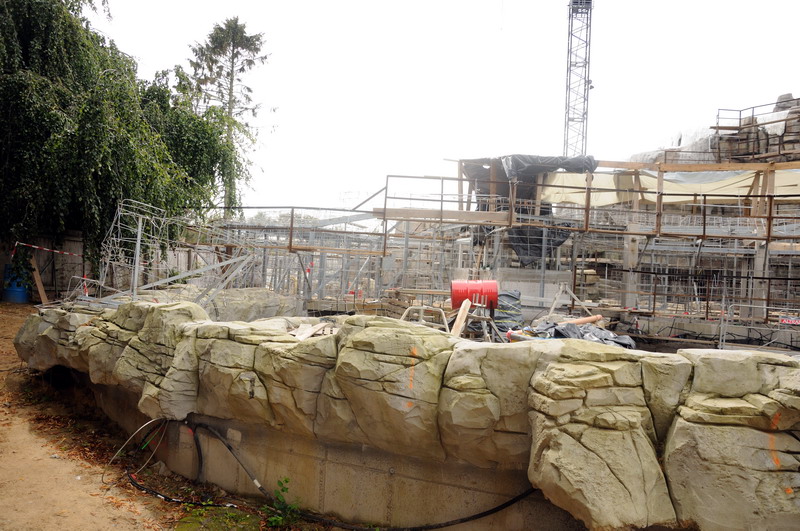 Construction of the new Eismeer at Hamburg