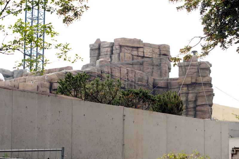 Construction of the new Eismeer at Hamburg