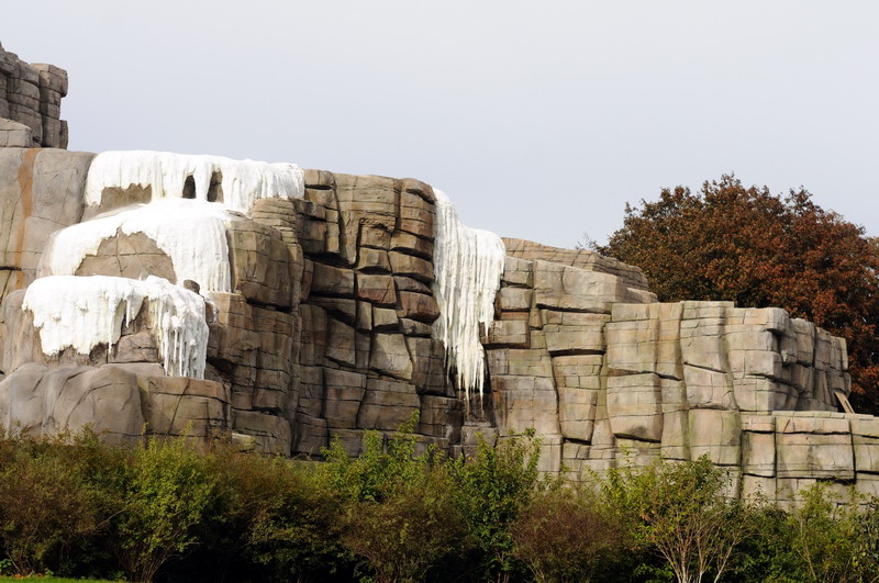 Construction of the new Eismeer at Hamburg
