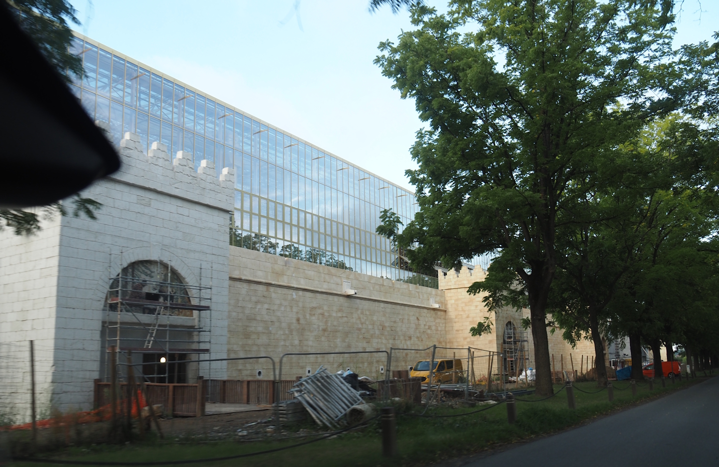 Construction of The Sanctuary, 2025-09-01