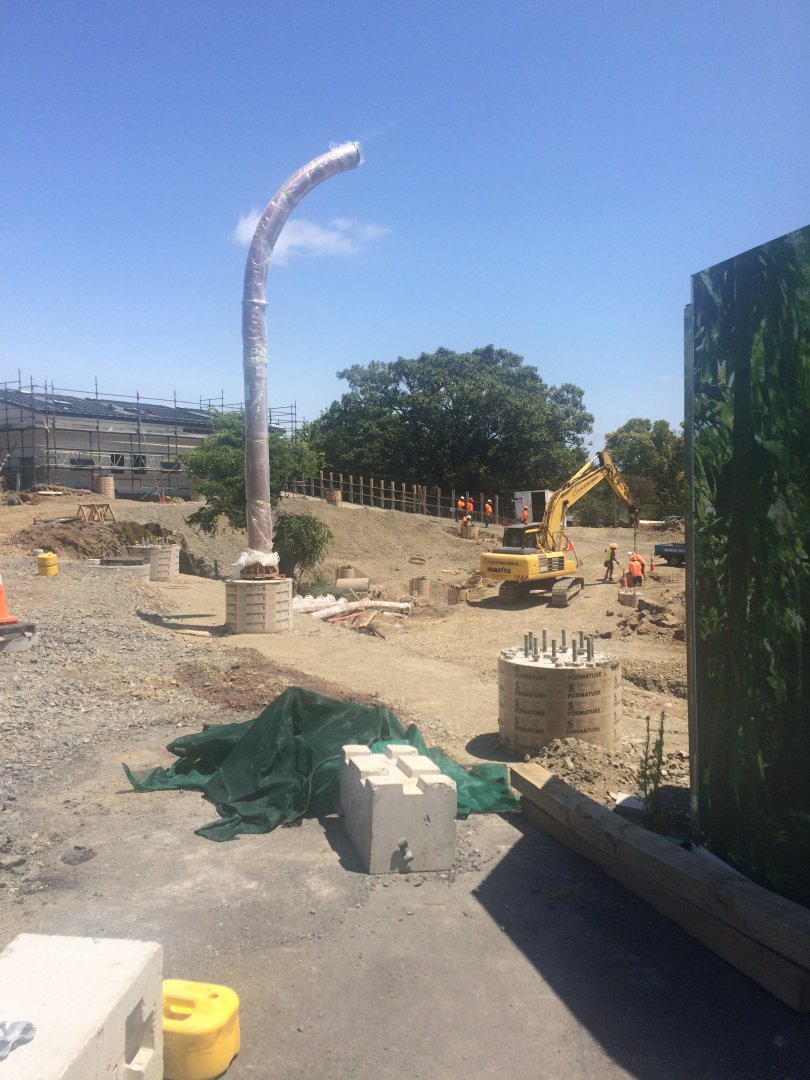 Construction of Tiger Exhibit (13/12/2019)