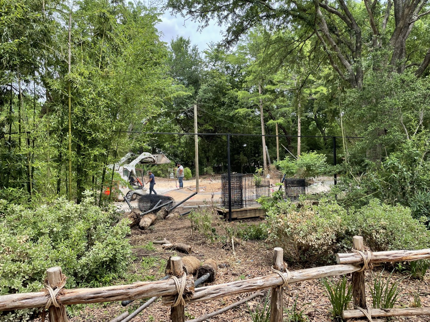 Construction on Flamingo Bay