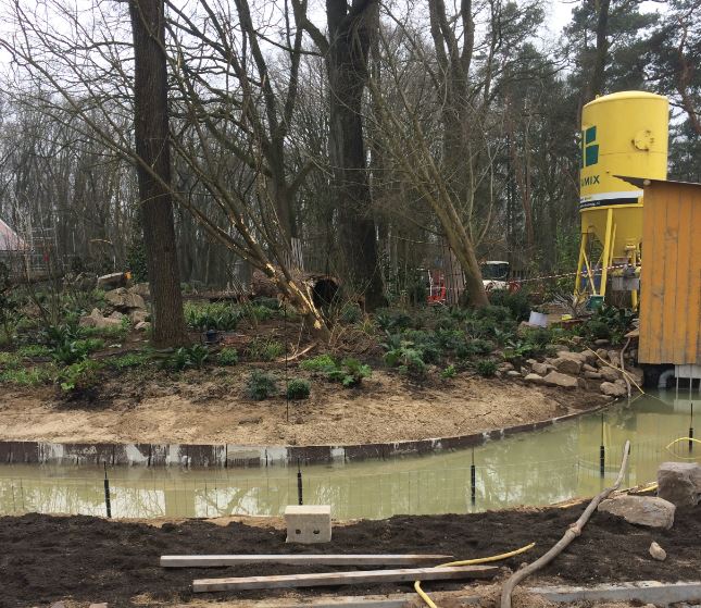 Construction progress