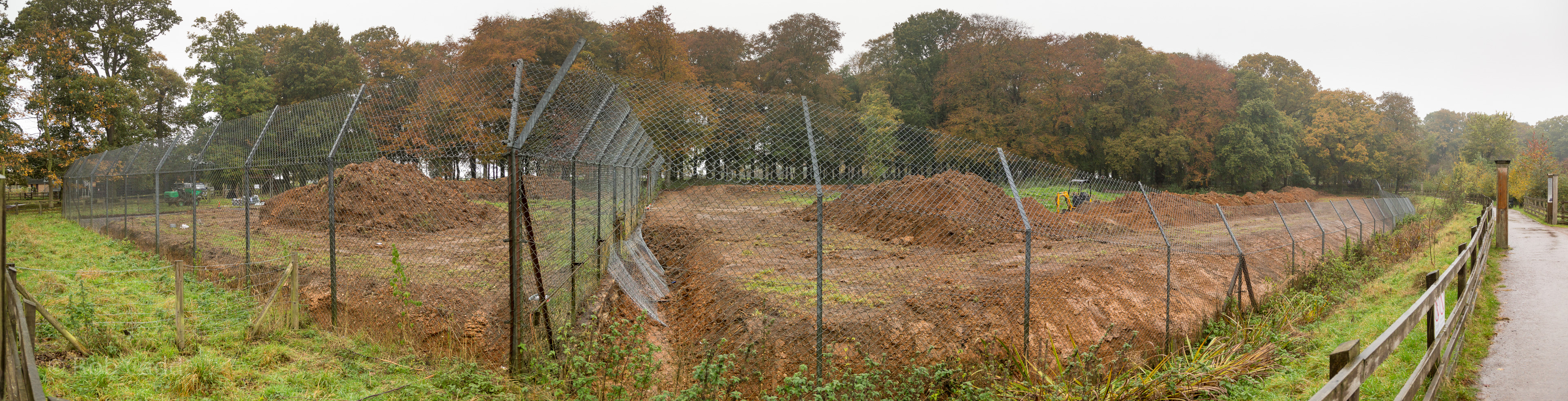 Construction/renovation progress : Whipsnade : 04 Nov 2016