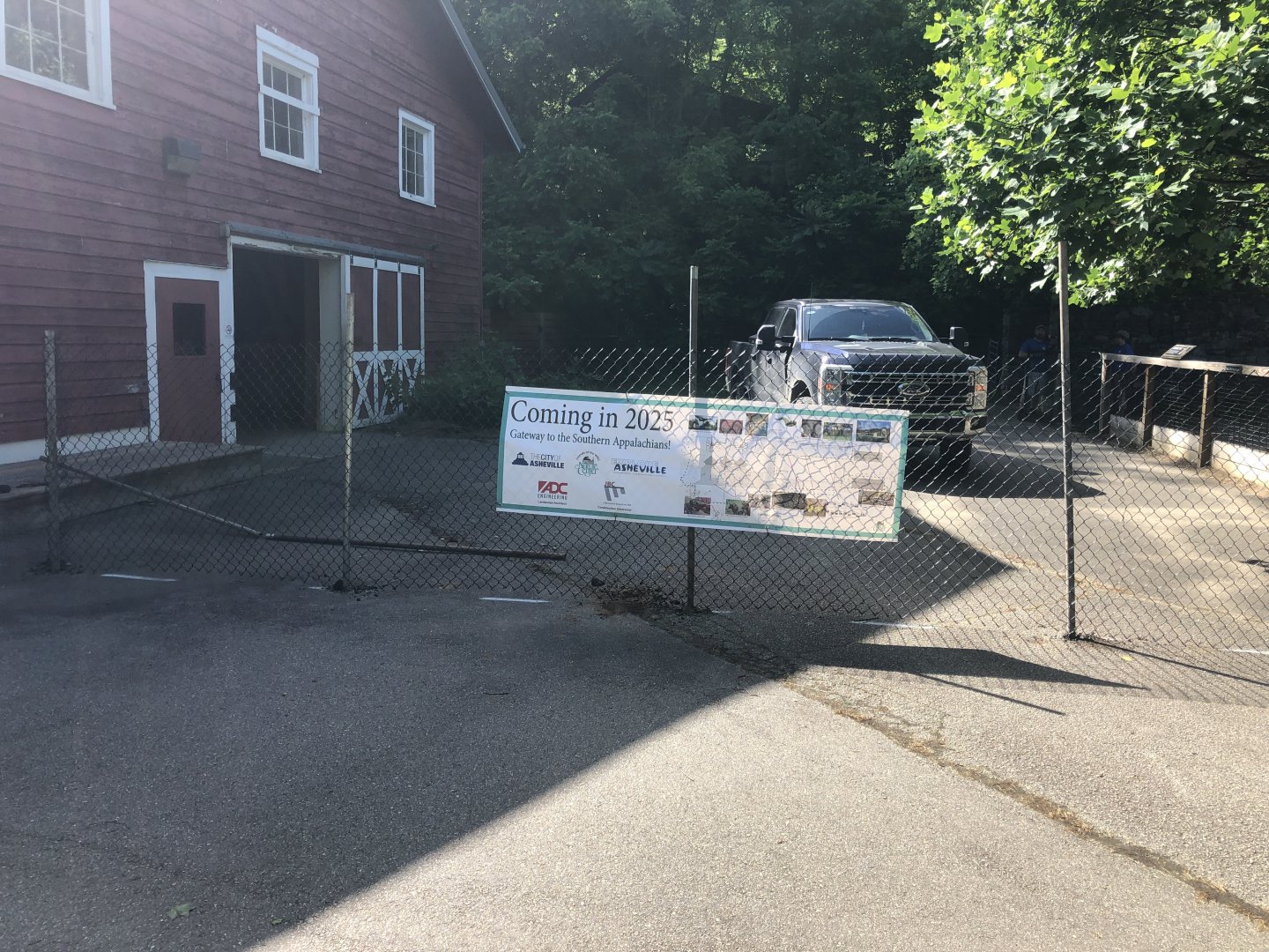 Construction Sign for new GATEWAY exhibit