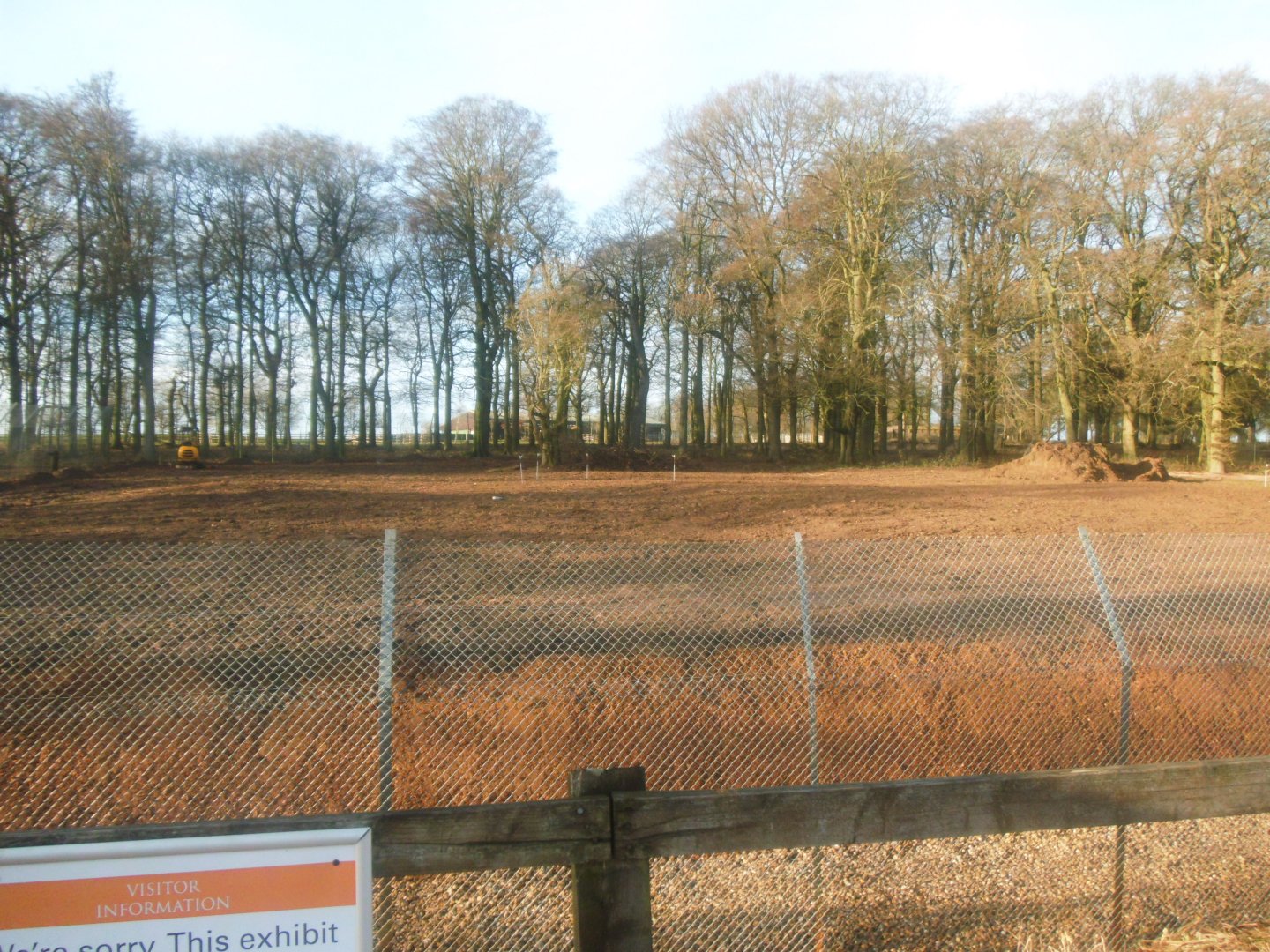 Construction site on the new African Hunting Dogs