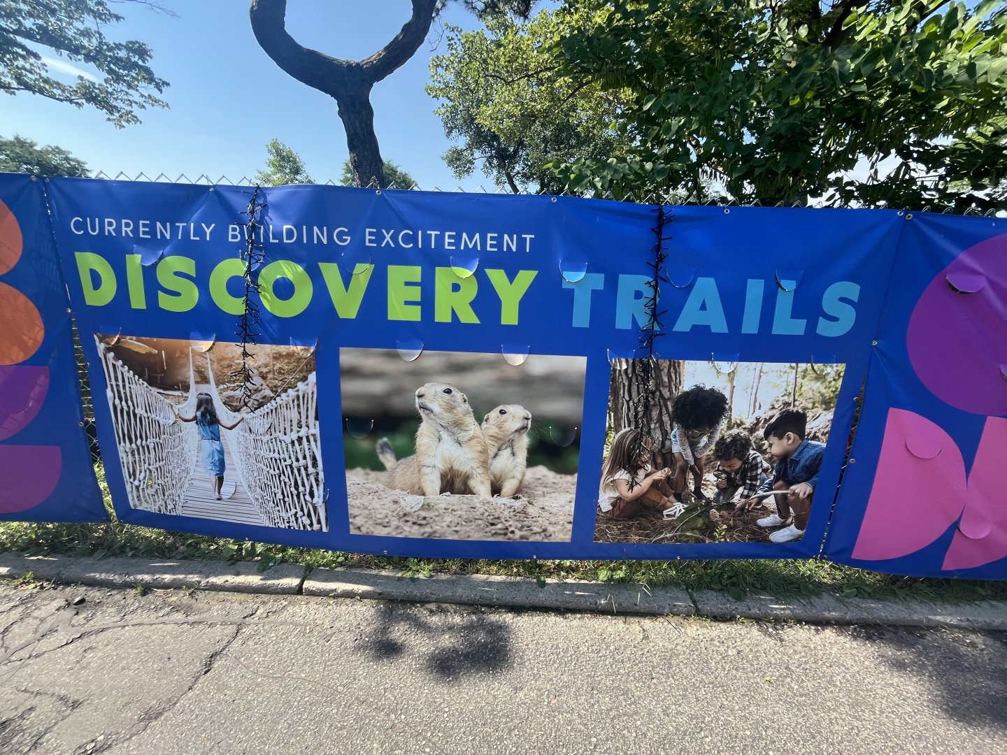 Construction site sign