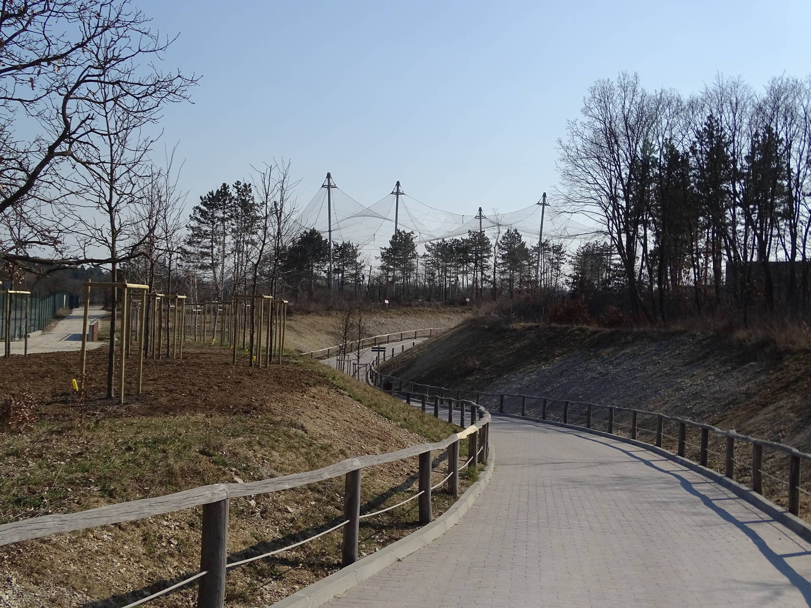 Construction site - walkthrough aviary