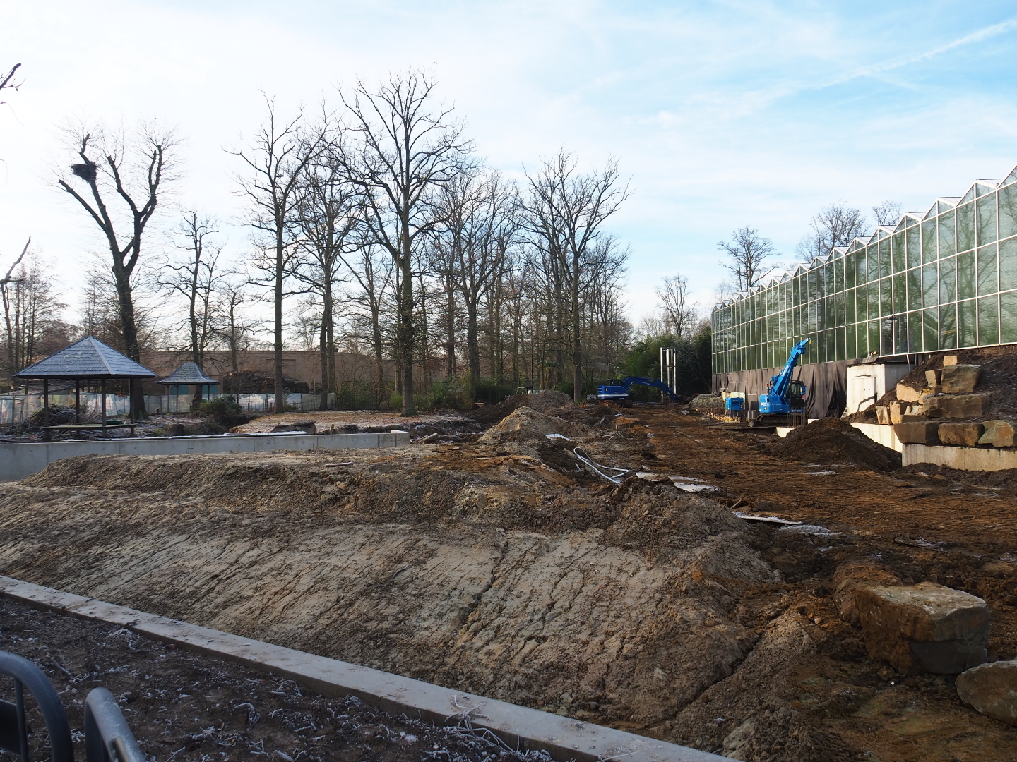 Construction update Orangutan project, 2021-12-22