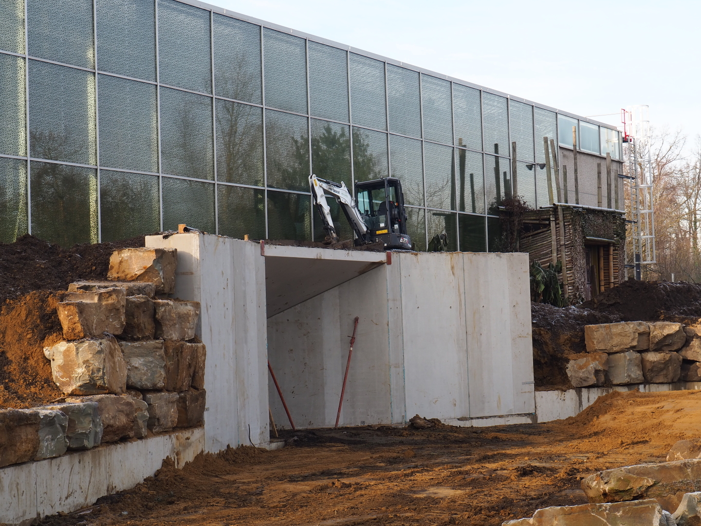 Construction update Orangutan project, 2021-12-22