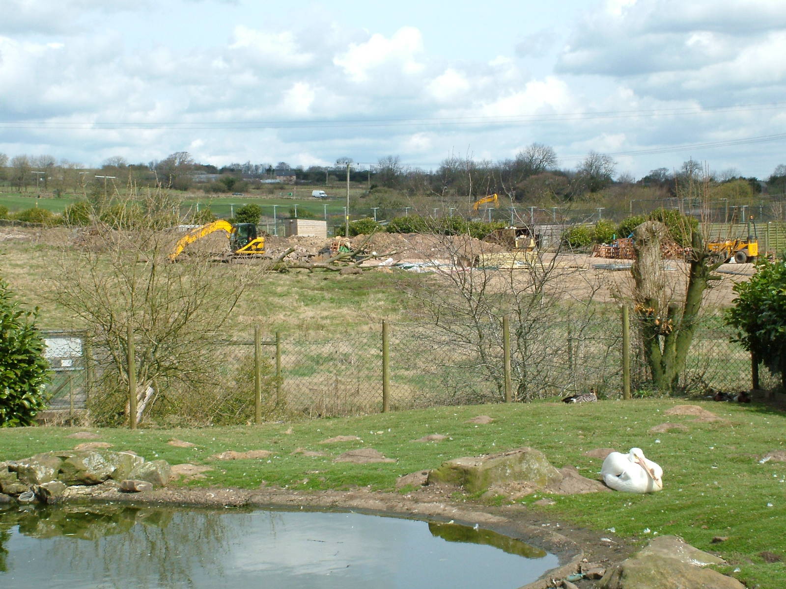 Construction work at Blackbrook Apr 09