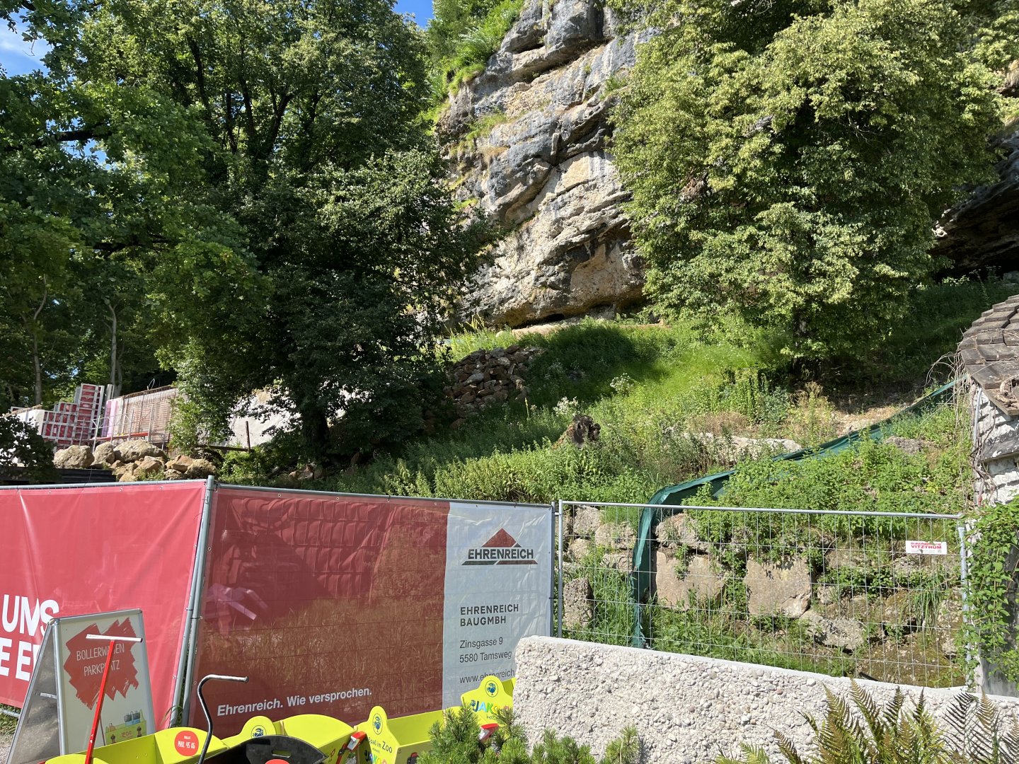 Construction work being done 13.7.25