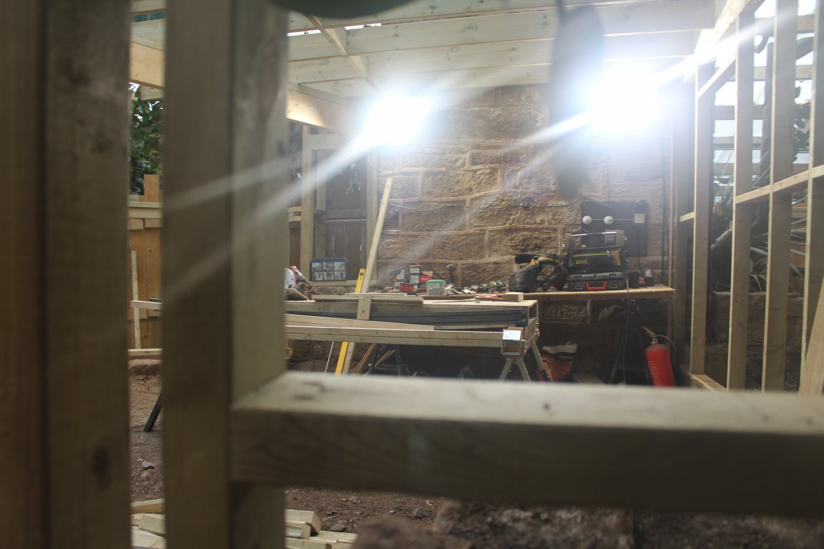 Construction work in Tropical Realm 9th Feb 2024