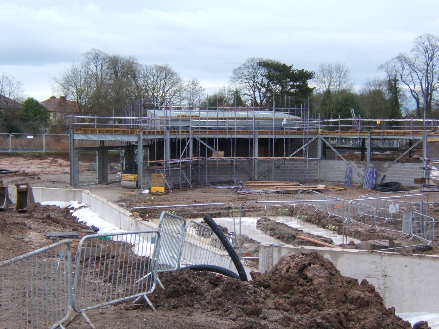 Construction work on Islands March 2017