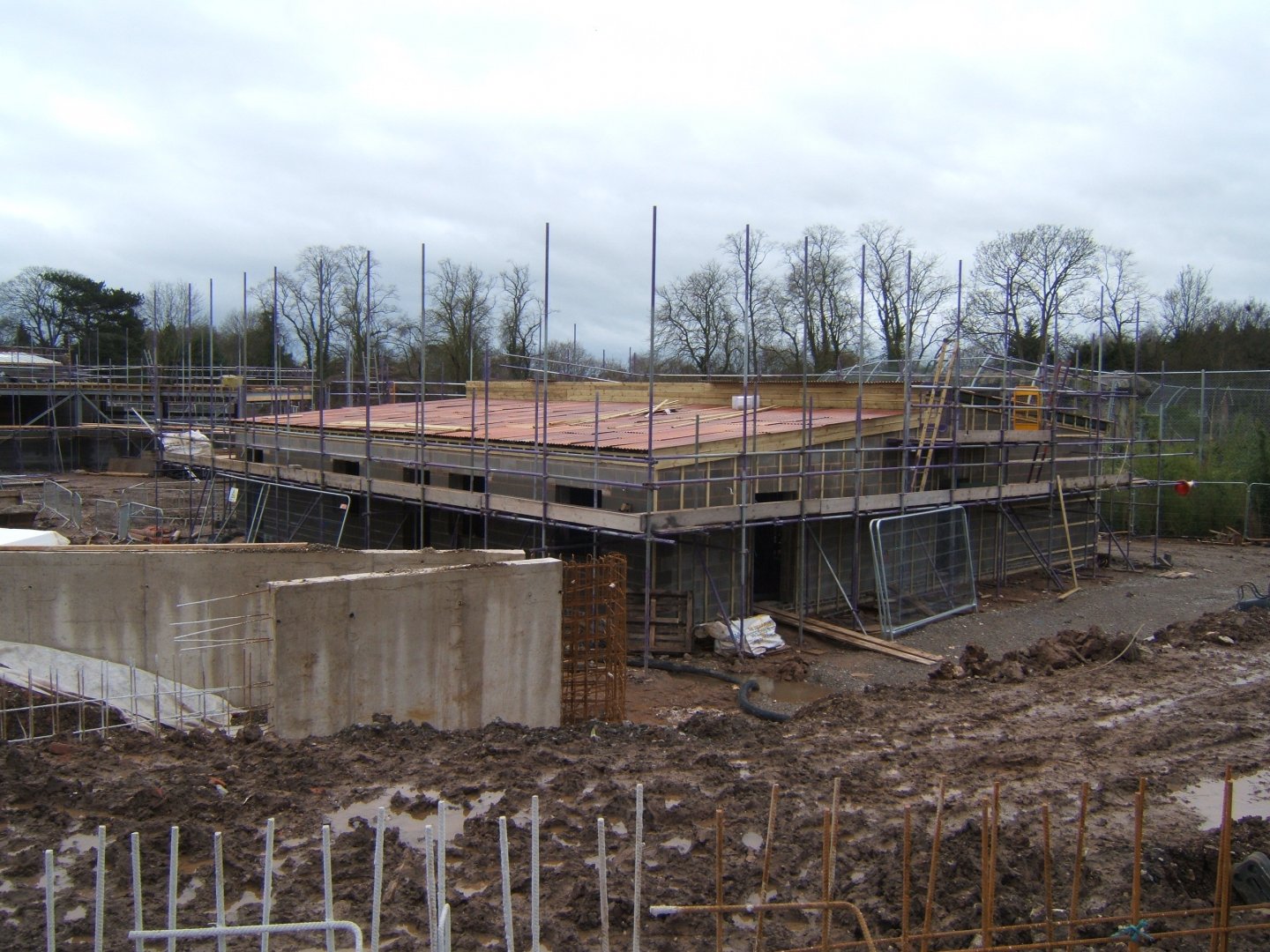 Construction work on Islands March 2017