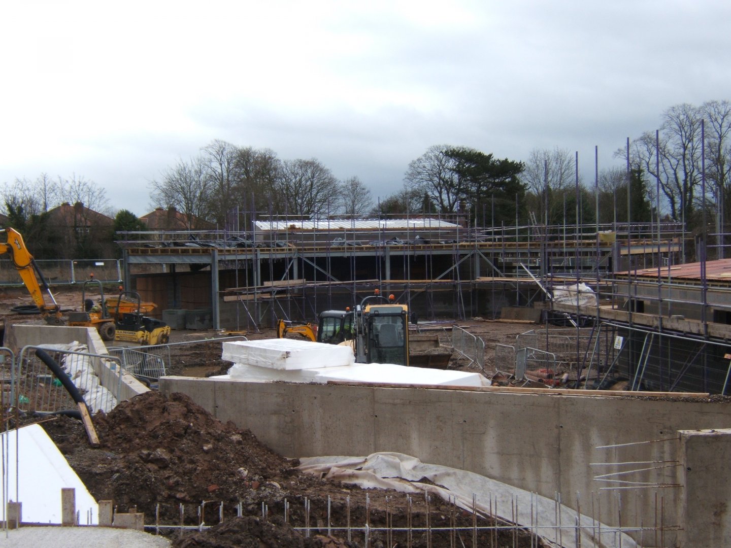 Construction work on Islands March 2017