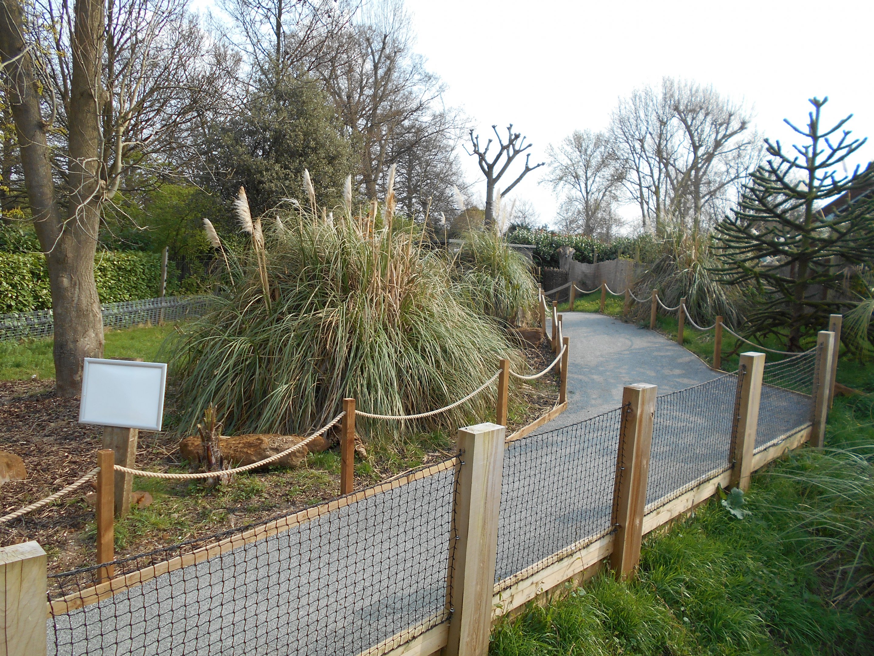 Converted enclosure. 30 March 2019