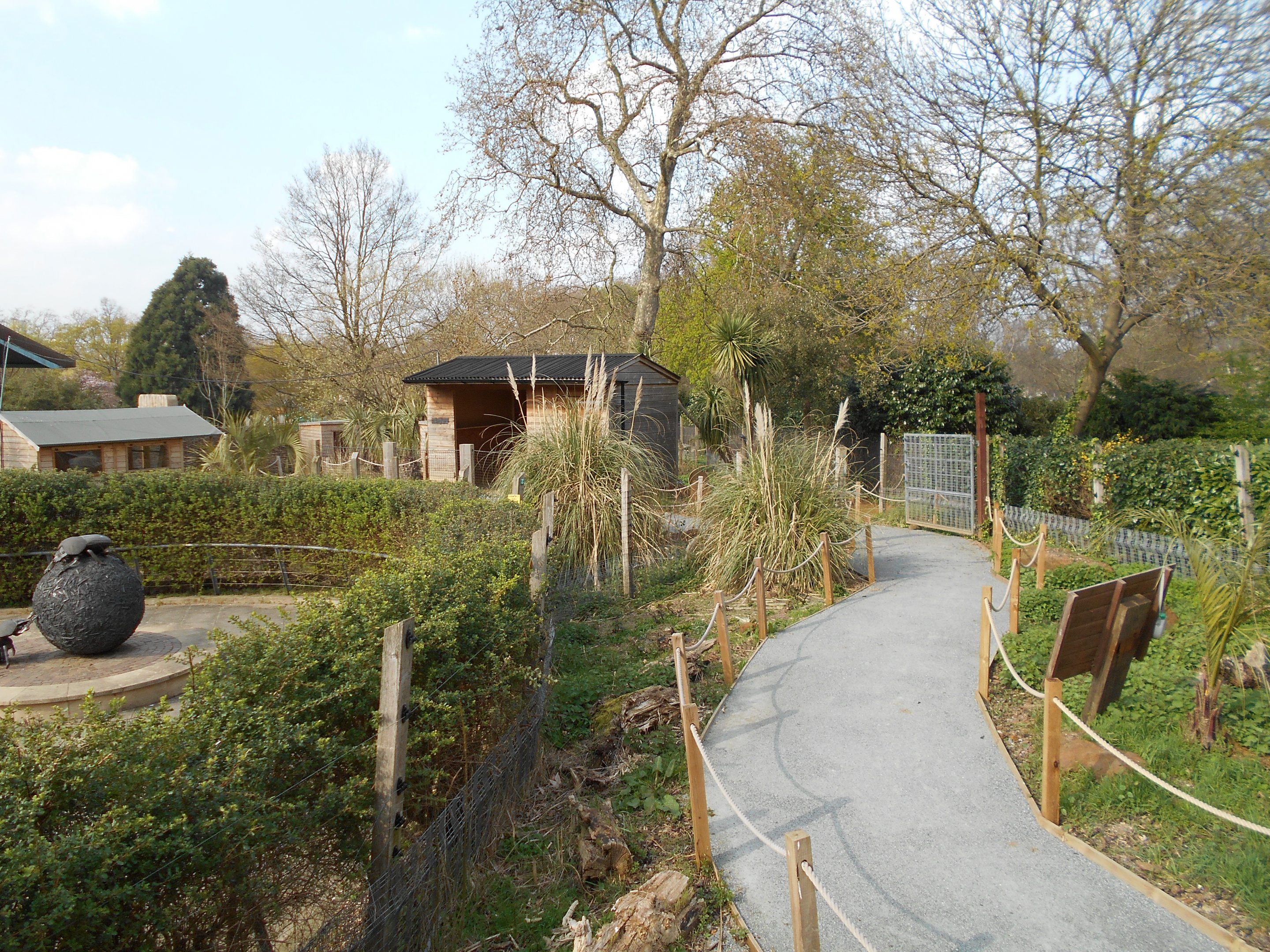 Converted enclosure. 30 March 2019