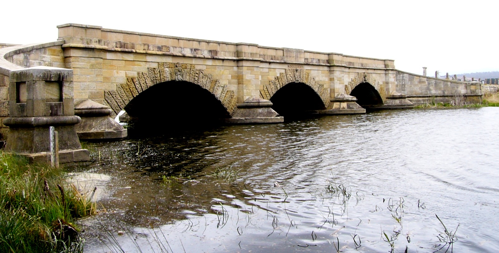 Convict built bridge.  Tasmania