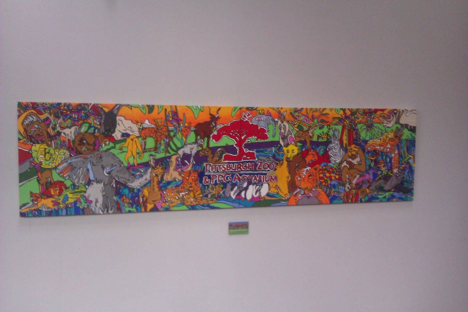 cool pittsburgh zoo sign Painting