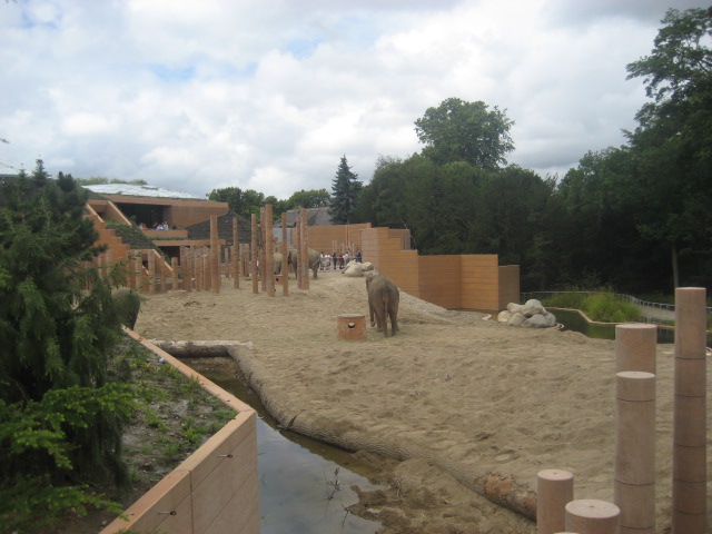 Copenhagen Zoo - Elephant Exhibit