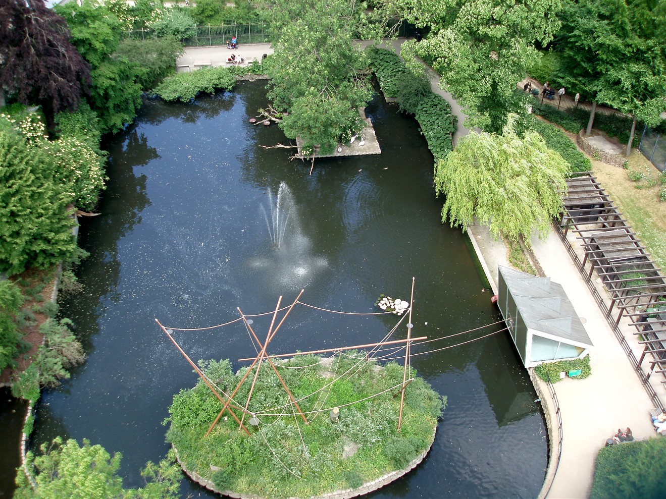 Copenhagen Zoo - From above