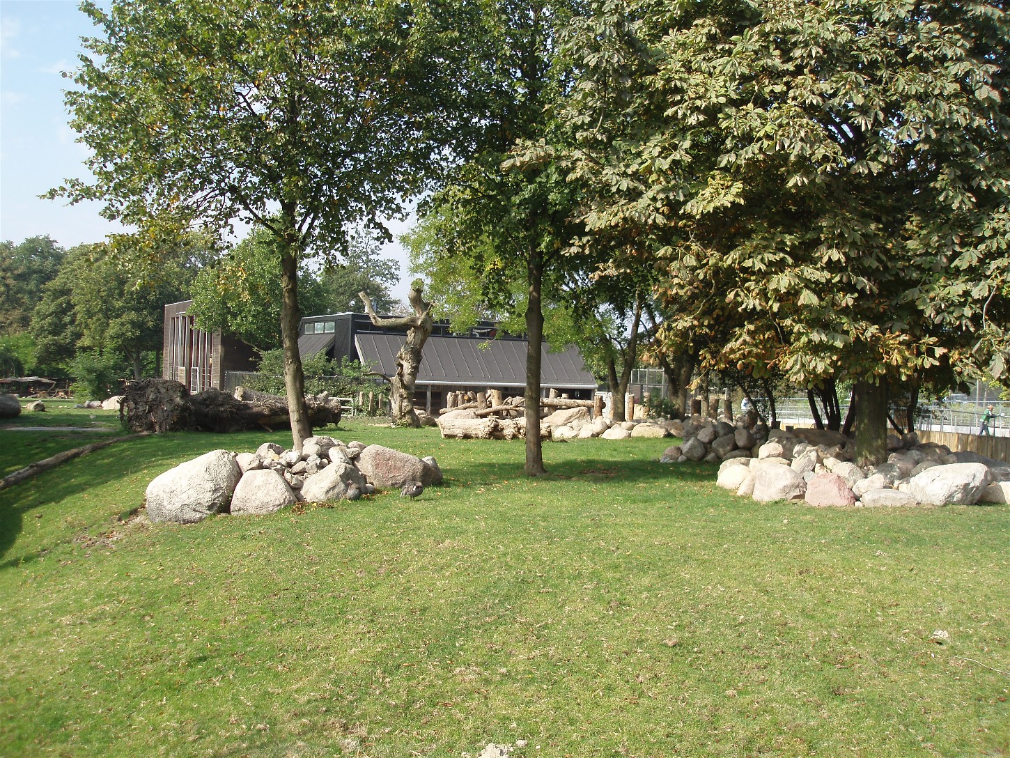 Copenhagen Zoo - Rhino enclosure