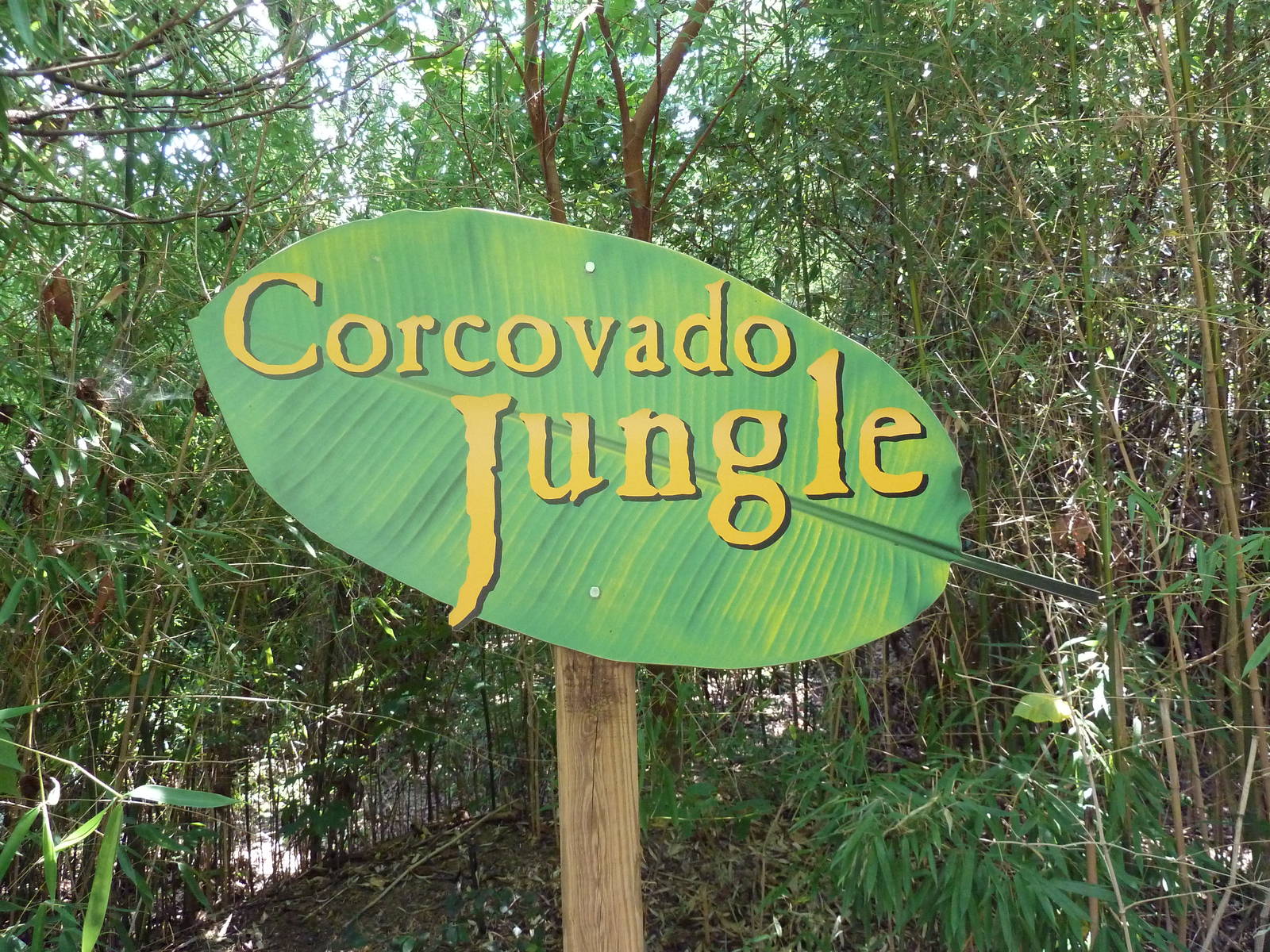 Corcovado Jungle - Entrance Sign