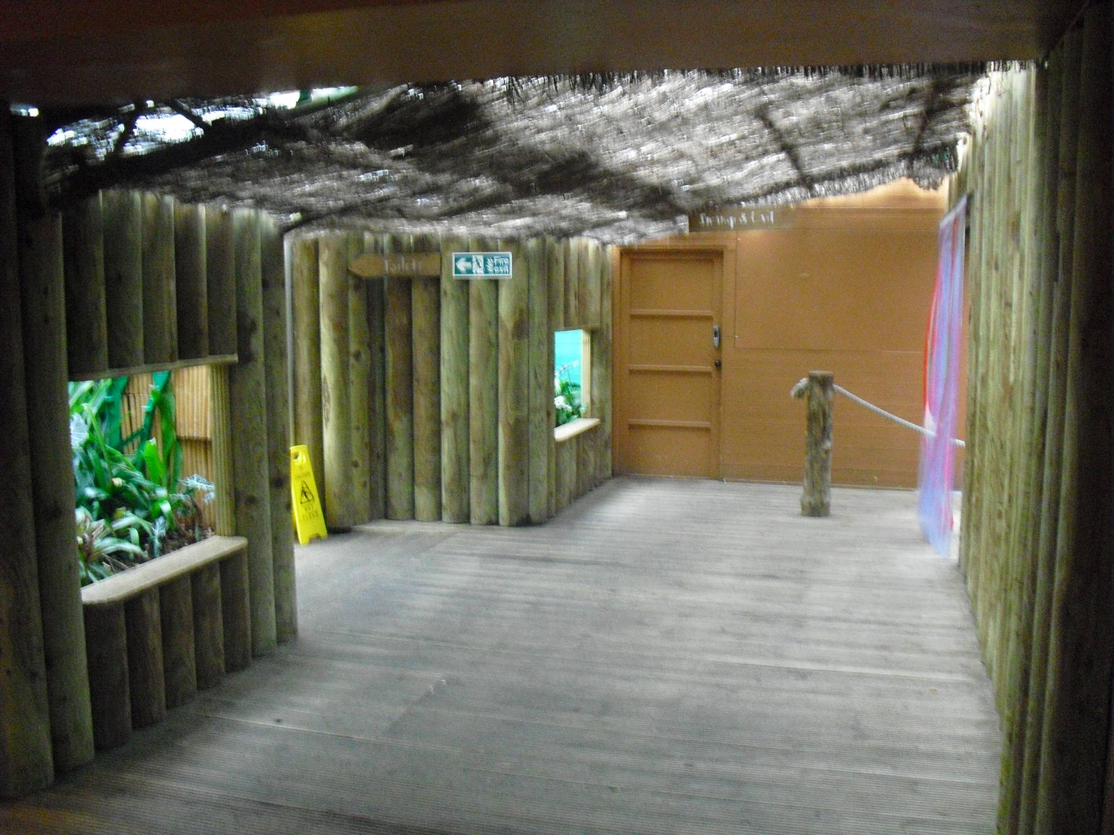 Corridor leading to the Butterfly House - 12/10/2011