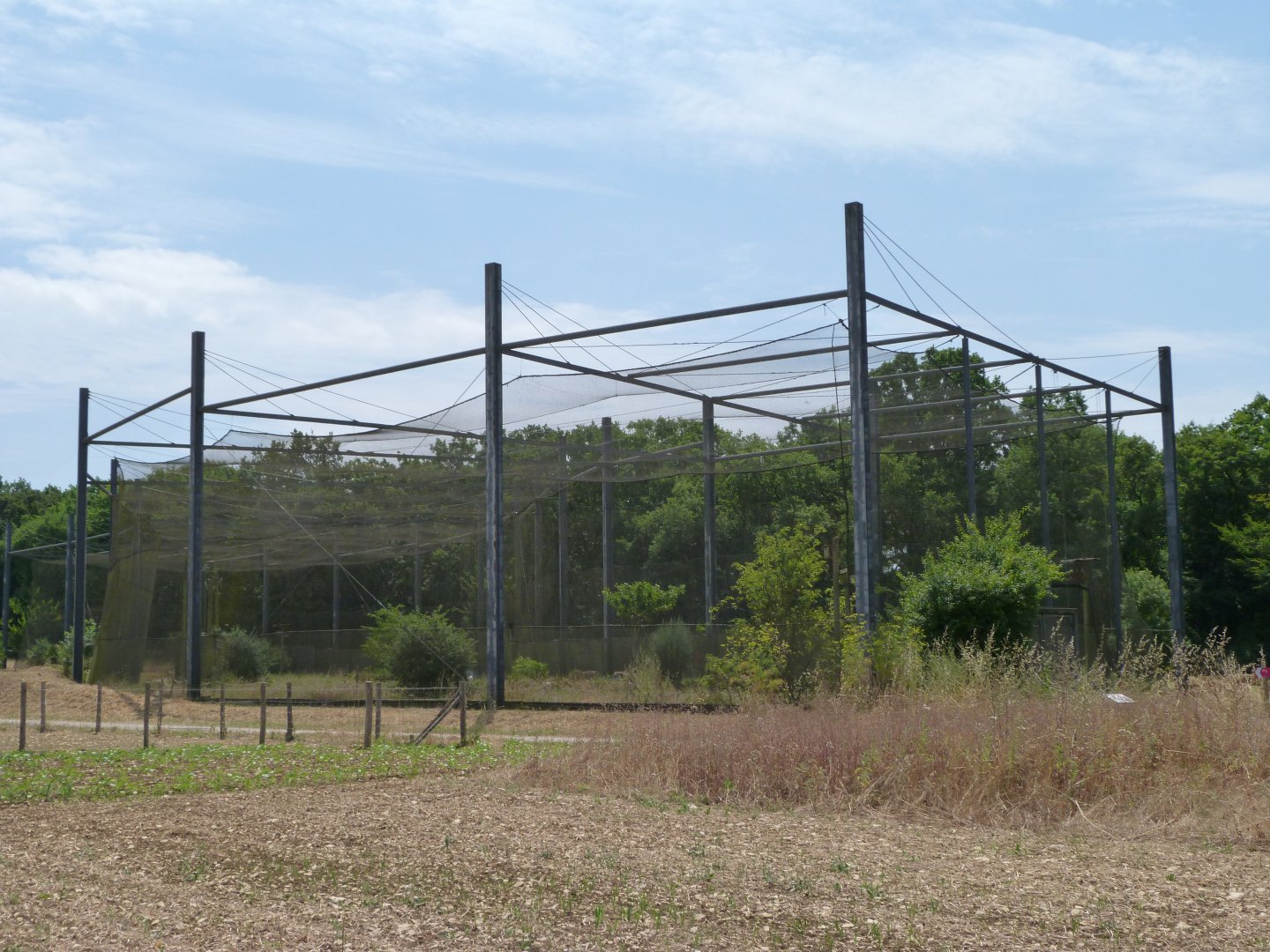 Countryside aviary outside view -Zoodyssée (2025)