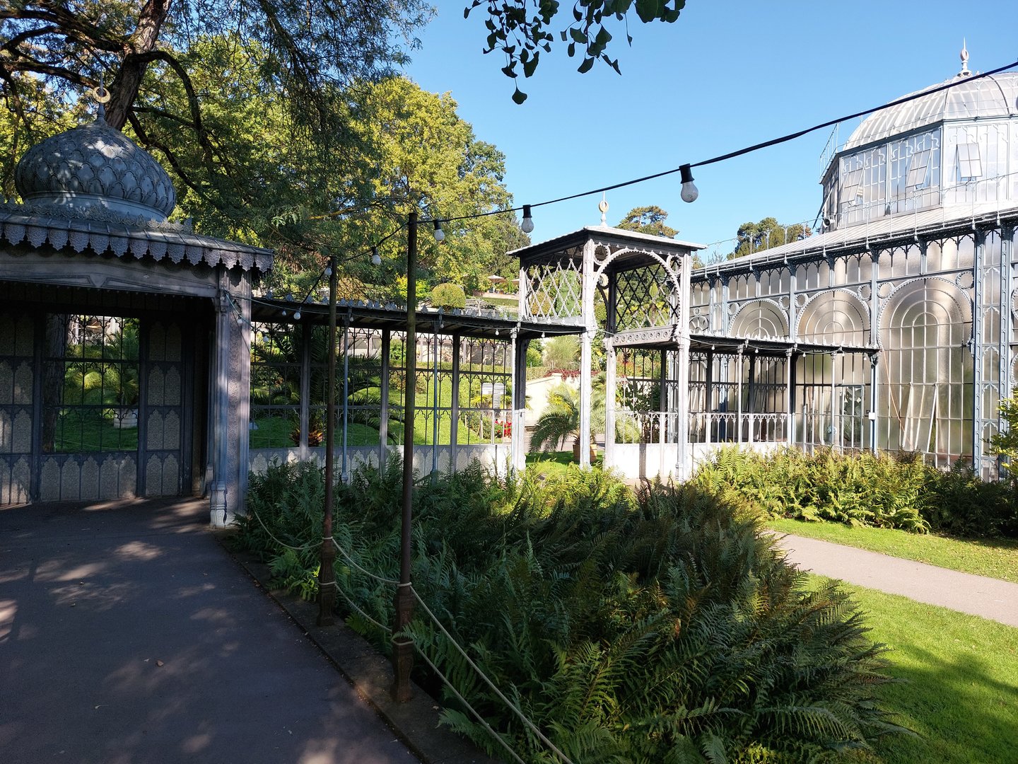 Covered historic pathways