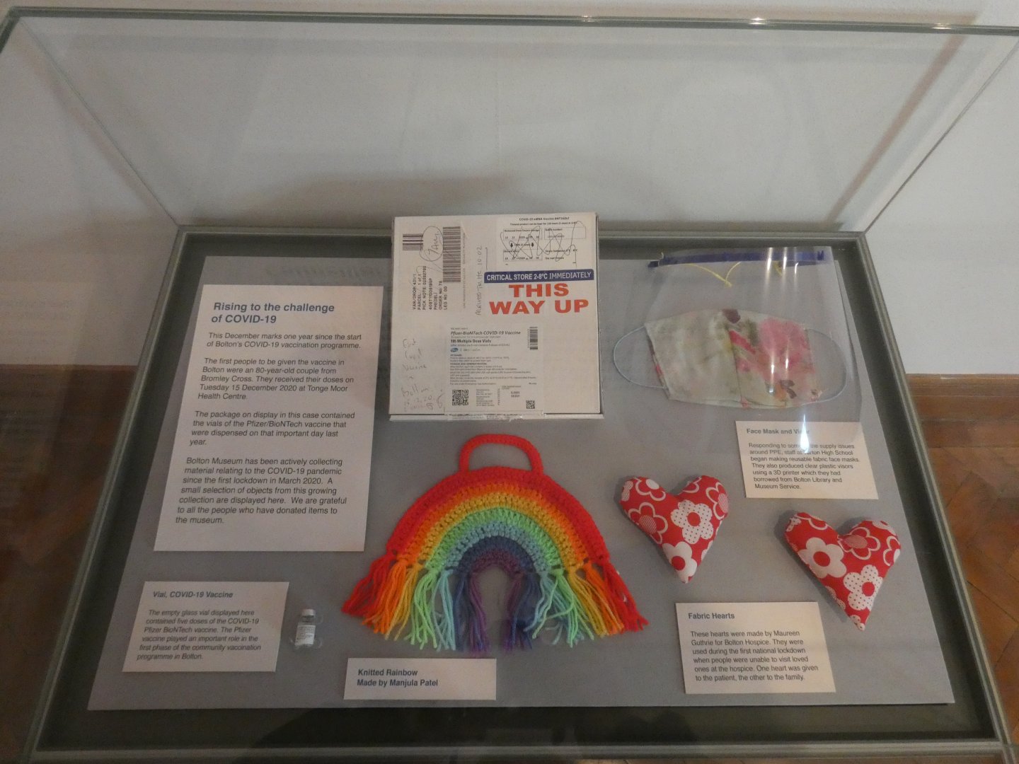 COVID-19 Pandemic museum display