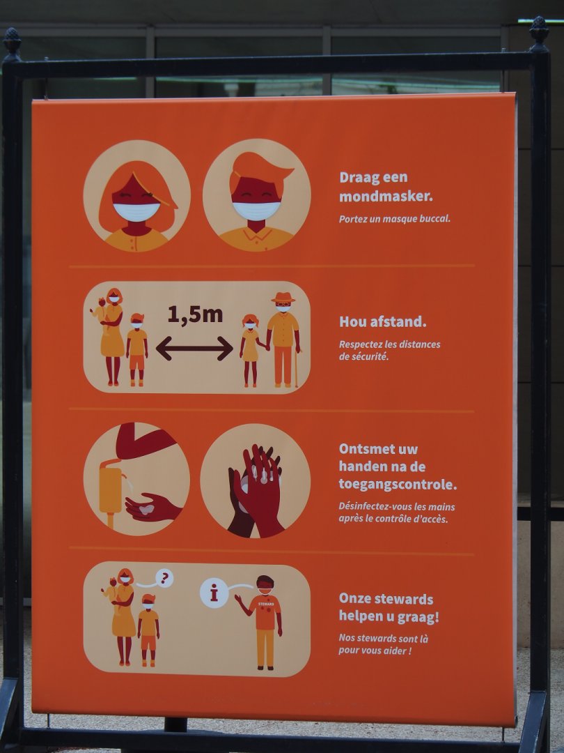 Covid-19 safety and social distancing measures, 2020-05-24