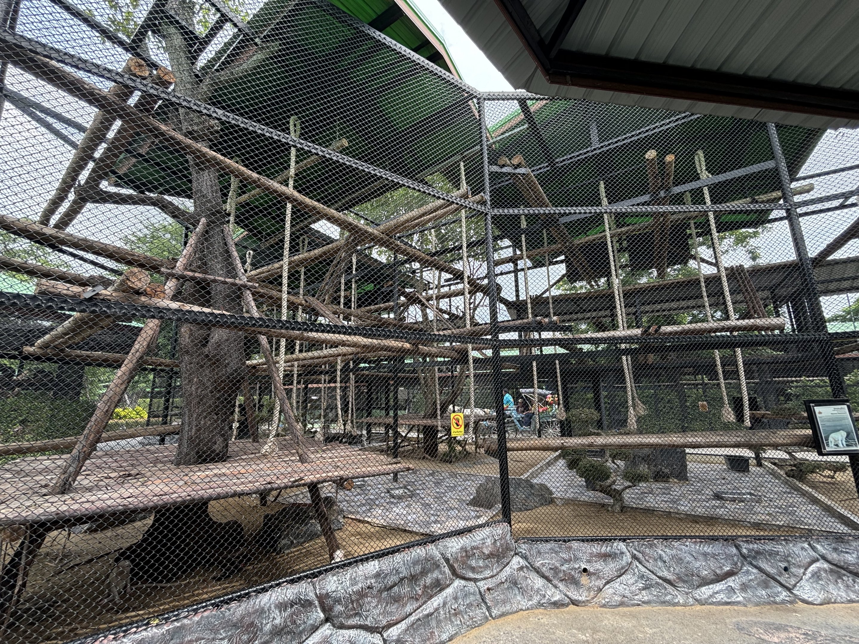 Crab-eating Macaque Exhibit - Lion Park