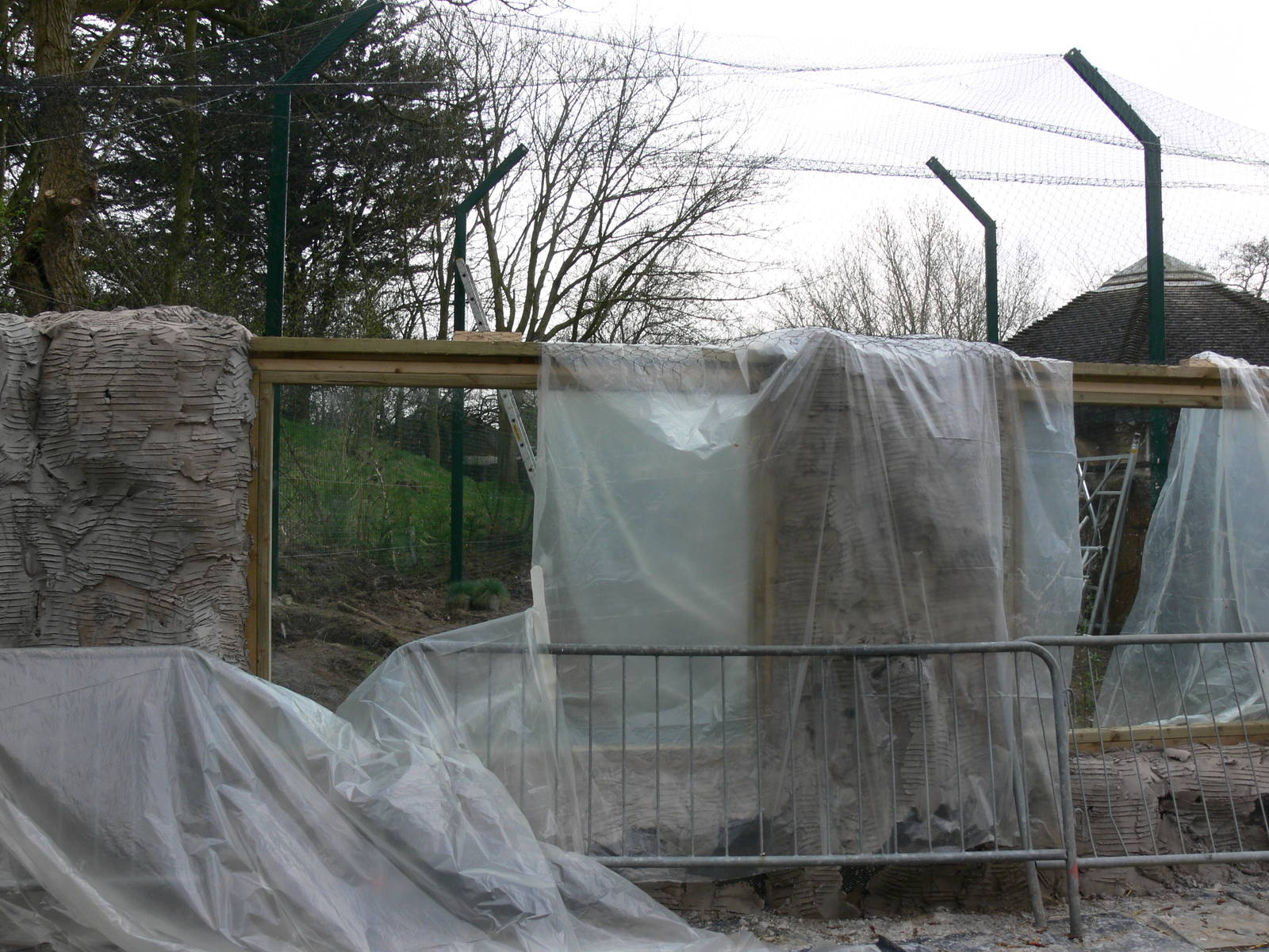 Crane Exhibit at Blackpool Zoo, 30/03/14