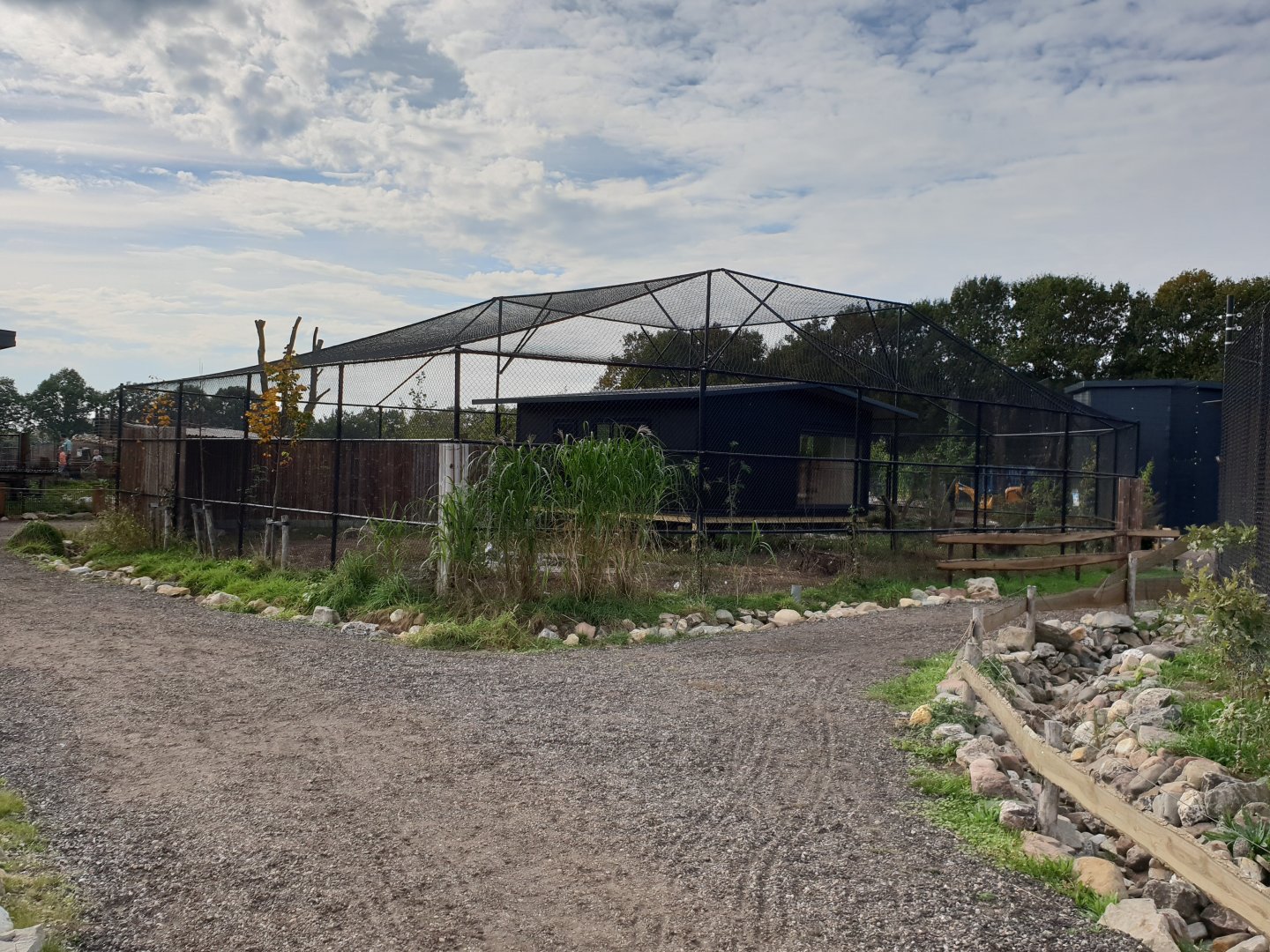 Crane - Gull - Pheasant aviary